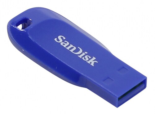 Memoria USB SanDisk Cruzer Blade 32GB USB 2.0 Azul datos portátil mac pc laptop
