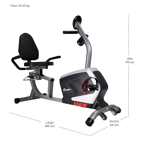 Bicicleta de Ejercicios Bicicleta Reclinada Magnética Sunny Health & Fitness