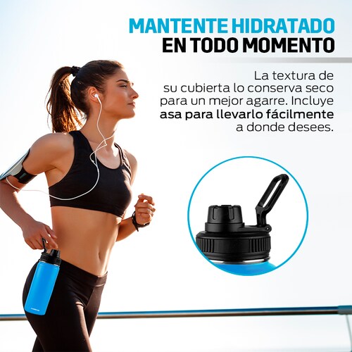 Termo de Acero Inoxidable Térmico hasta 24 Hrs 532 Ml Redlemon