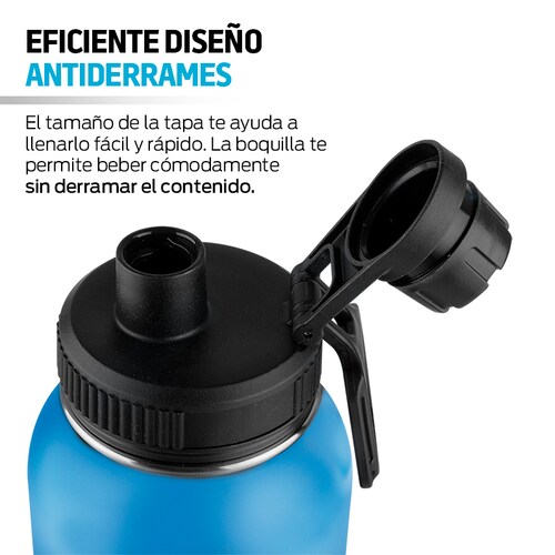 Termo de Acero Inoxidable Térmico hasta 24 Hrs 532 Ml Redlemon