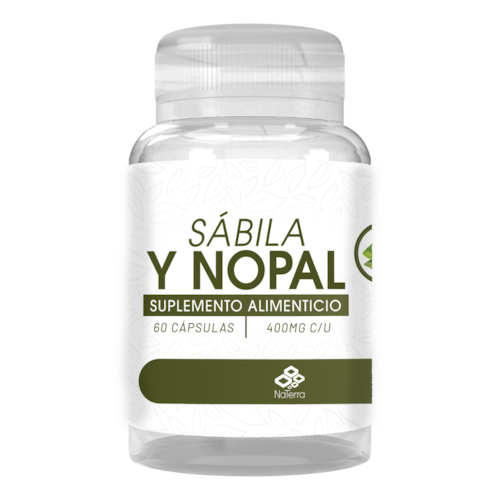Sabila y Nopal NaTerra 60capsulas