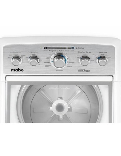Lavadora Mabe, 21 Kg, Automatica, tapa de cristal LMA71214VBAB0 ORT