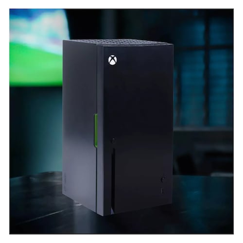 Mini Refrigerador Xbox Series X 8 Latas Capacidad Con Luz