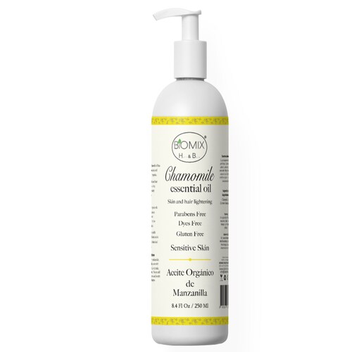Aceite De Manzanilla Orgánico Aclarante Piel Cabello 250 Ml