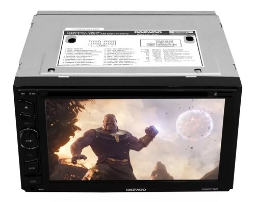 Auto Estereo Con Dvd Pantalla Grande 6.2 Daewoo Doble Din.
