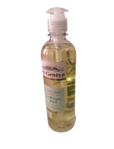 Caja 24 Pzs Jabón Líquido St Geneve Menta Cardamomo