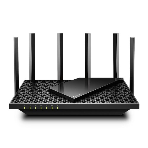 Router Wi-Fi 6 TP-Link Archer AX73, AX5400, de doble banda, MU-MIMO, Gigabit, Negro.