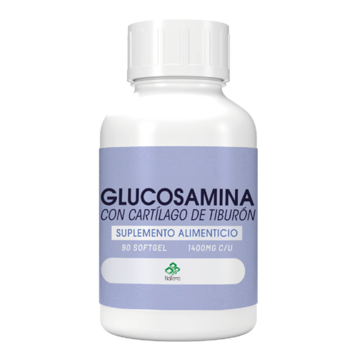 Glucosamina con cartilago de T. NaTerra 90 gelcaps
