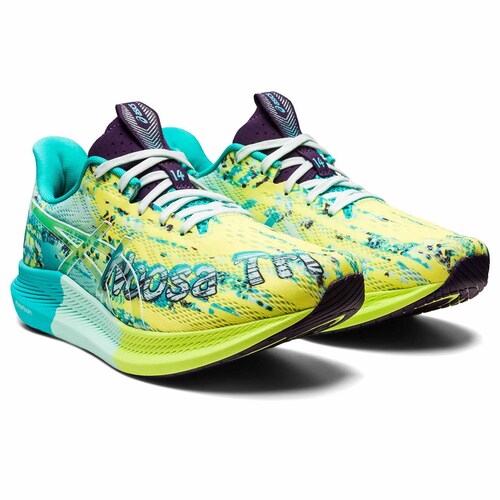 TENIS ASICS MUJER VERDE NOOSA TRI 14 1012B208.750.