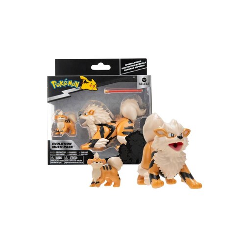 Pokemon Growlithe + Arcanine Selec.