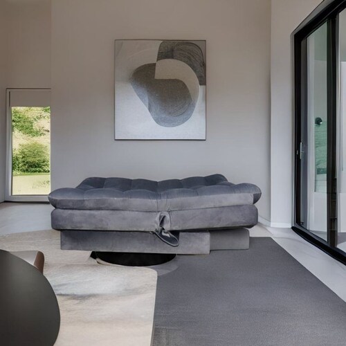 Sillón Individual Moderno Gris