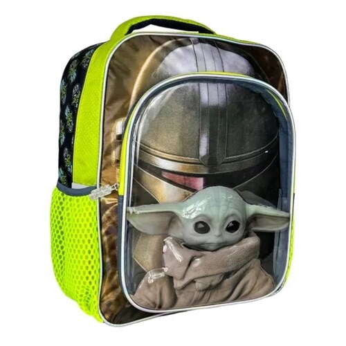 Mochila Escolar Grande Primaria Ruz Baby Yoda 174621 Bassel