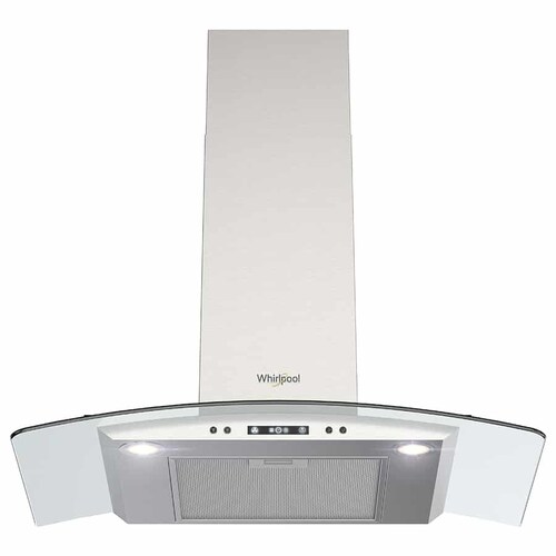 Campana Whirlpool de Pared 76 cm Acero Inoxidable WHW7610S