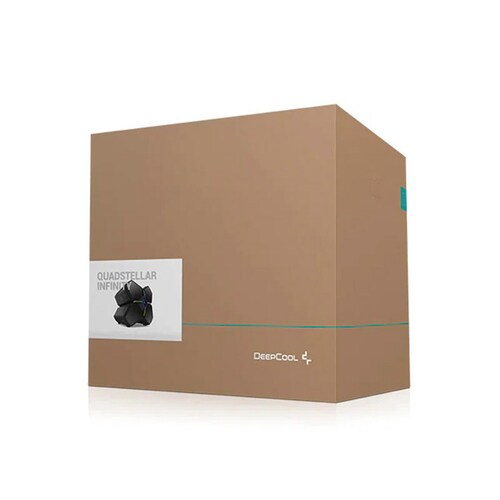 Gabinete Deepcool Quadstellar Infinity Negro EATX RGB S/Fuente R-QUADSTELLAR-G-1