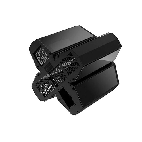 Gabinete Deepcool Quadstellar Infinity Negro EATX RGB S/Fuente R-QUADSTELLAR-G-1