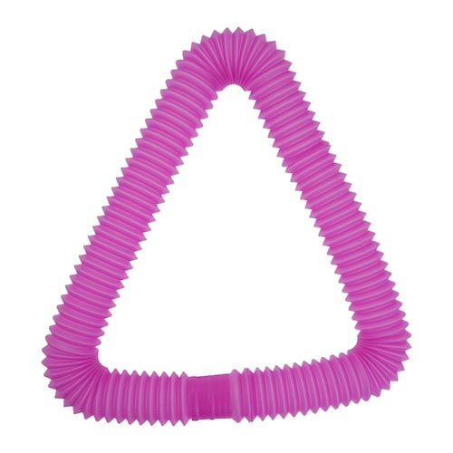 Tubo Pop It Plegable Antiestrés Sensorial Estirable 6pzs 