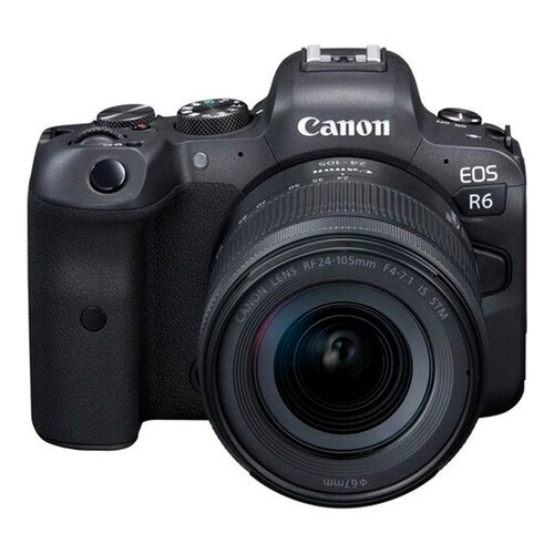 Cámara Canon EOS R6 con lente RF24-105mm F4-7.1 IS STM mirrorless