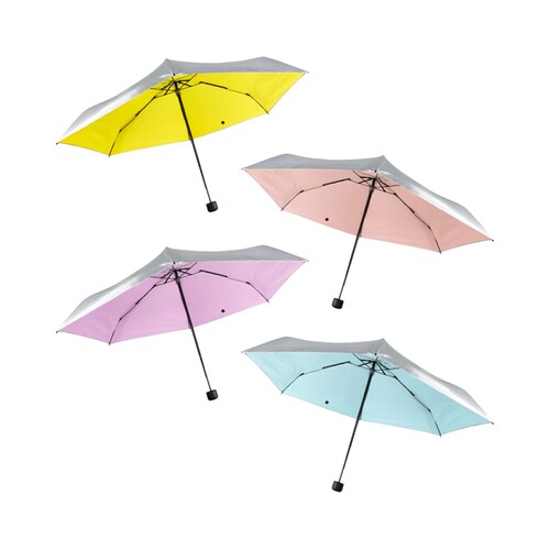 Paragua Sombrilla Manual Repelente UV Externo Forro De Color Importadora La Merced