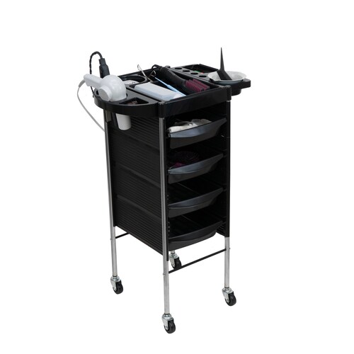 Mesa Auxiliar Estetica Barberia Salon de Belleza 5 Niveles
