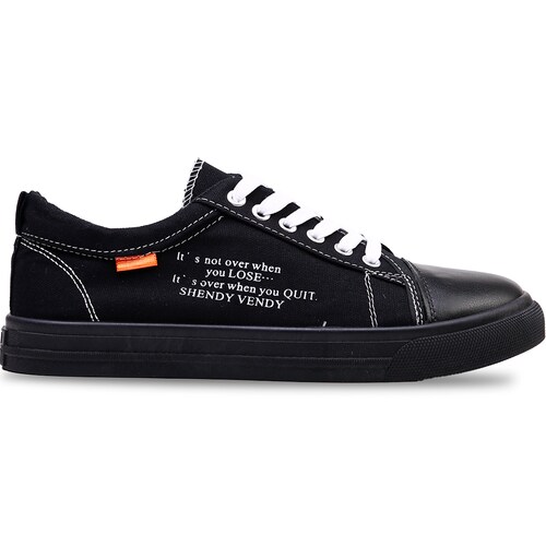 Tenis Shendy Vendy Casual Deportivo Meilen Negro