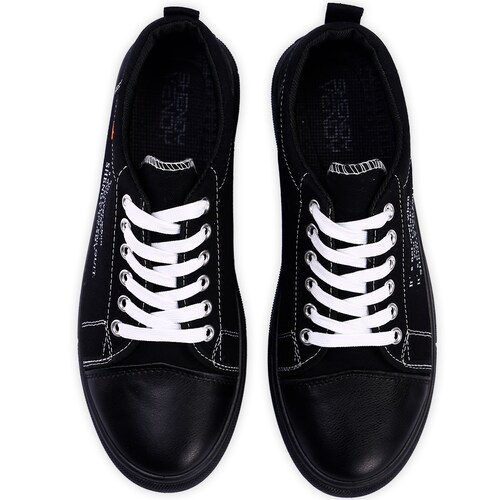 Tenis Shendy Vendy Casual Deportivo Meilen Negro