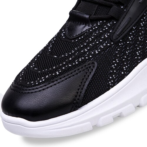 Tenis Shendy Vendy Casual Deportivo Palencia Negro