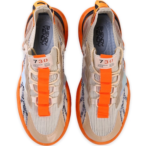 Tenis Shendy Vendy Casual Deportivo Atenas Beige