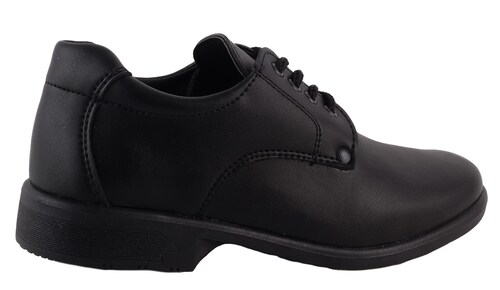 Zapato Escolar Niño casual moderno Negro agujetas 416-0-n.