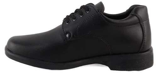 Zapato Escolar Niño casual moderno Negro agujetas 416-0-n.