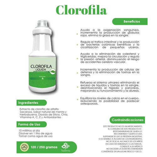 Clorofila NaTerra 500ml
