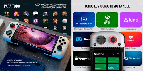 Gamesir X3 Tipo-C, Control de juegos para móviles, con ventilador