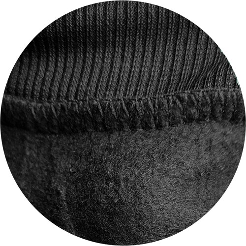 Sudadera Hoodie Negra Grande Con Capucha y Cangurera