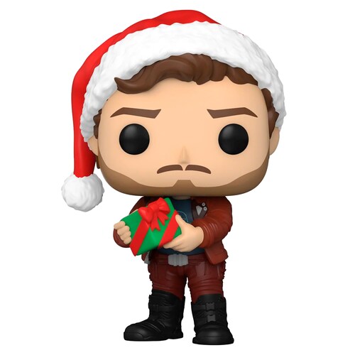 Funko Pop Star Lord Con Regalo #1104 Guardianes De La Galaxia Navidad Original