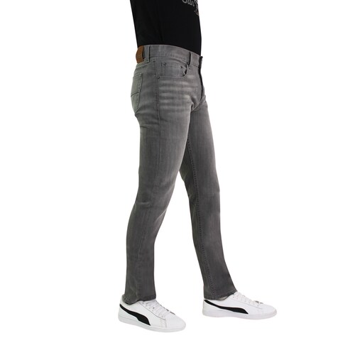Jeans Innermotion Gris Corte Straight Estilo 3354 Para Hombre