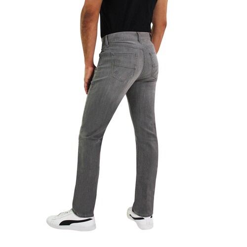 Jeans Innermotion Gris Corte Straight Estilo 3354 Para Hombre