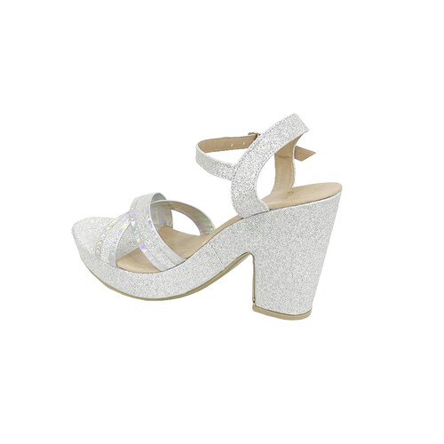 Zapatillas De Plataforma Zapatos Mujer Oro Glitter Sheila