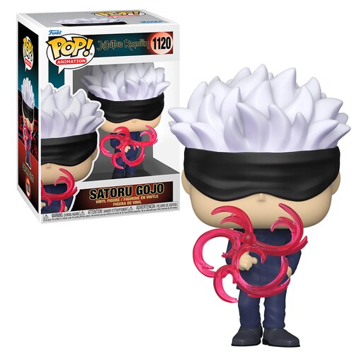 Funko Pop Satoru Gojo Resplandor Rojo #1120 Jujutsu Kaisen Figura Original