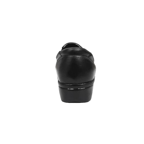Zapatos Mocasines De Piel Mujer Negros Florenza De Piel