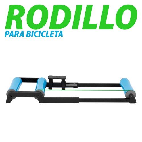 Rodillo para Bicicleta Estática Altera, Soporte de Equilibrio Plegable con 3 Cilindros para Bicicleta