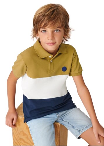 Playera Polo Algodón P Chico Marca Nukutavake Mayoral