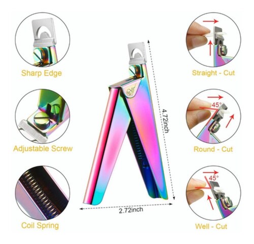 Kit Manicure Instrumental Alicates Pedicura Cortador De Uñas
