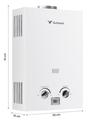 Calentador Agua Boiler Electrico Paso Gas Nt 1 Servicio 3.7l