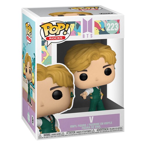 Funko Pop V #223 BTS Dynamite K Pop Figura Original