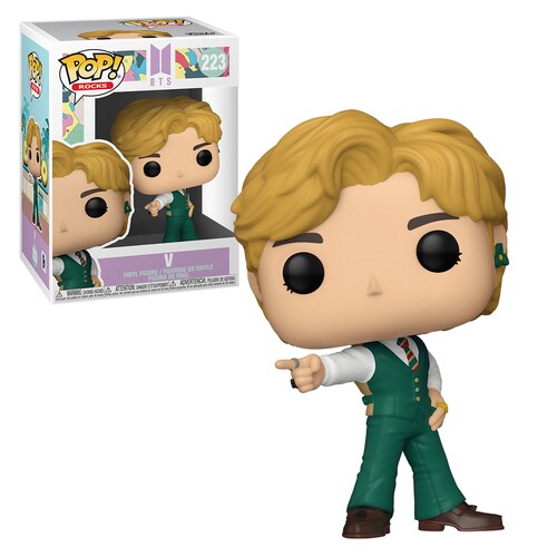 Funko Pop V #223 BTS Dynamite K Pop Figura Original