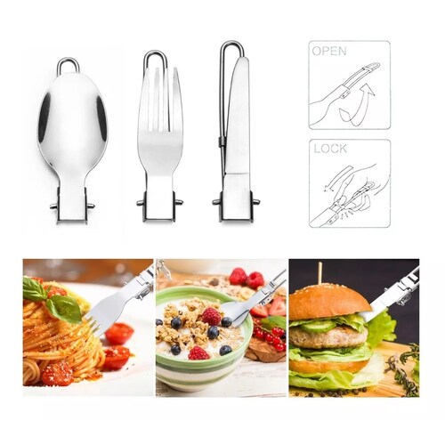 Utensilios De Cocina Vajillas Olla Mini Estufa Gas P/camping