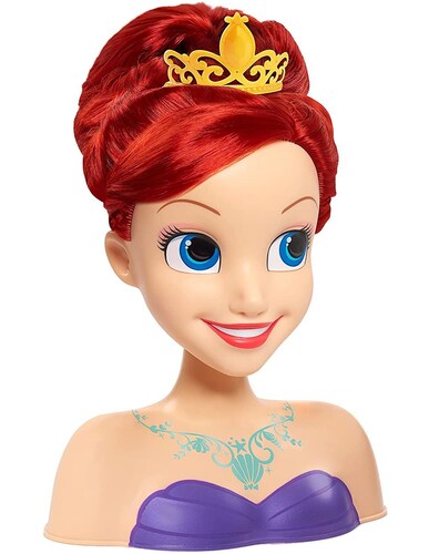 Princesa Ariel Cabeza Para Peinar 10 Accesorios Disney.