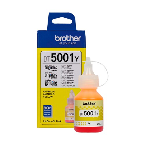 Kit De 3 Tintas Originales Brother - Bt5001 Cyan, Magenta, Yellow.