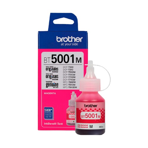Kit De 3 Tintas Originales Brother - Bt5001 Cyan, Magenta, Yellow.