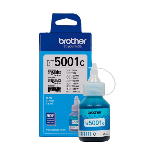 Kit De 3 Tintas Originales Brother - Bt5001 Cyan, Magenta, Yellow.