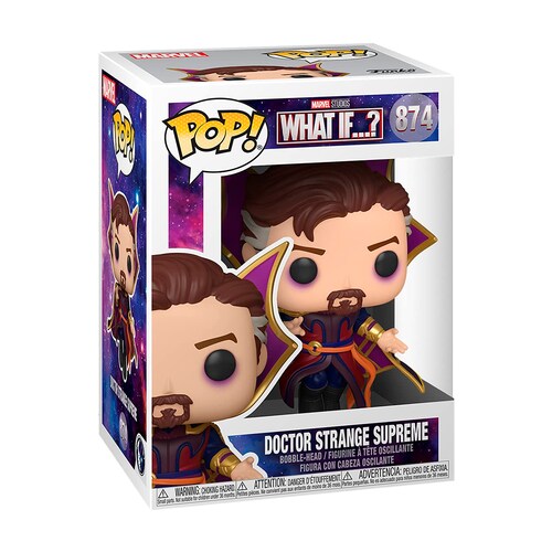 Funko Pop Doctor Strange Supremo #874 What If Marvel Studios Figura Original